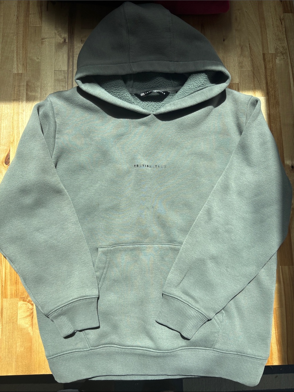 Travis Mathew Sage Green Hooded Pullover